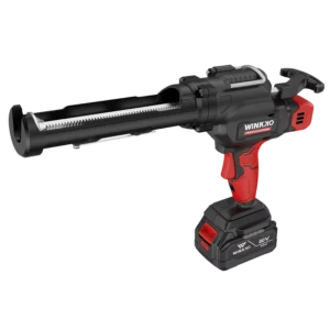 High Quality Industrial Electric Construction Sealant Caulking Gun Ratchet Rod Plunger Silicone Cordless Tool Lithium Li ion