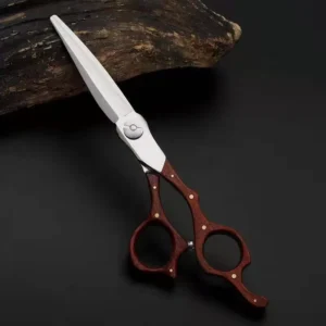 High Quality Japanese VG 10 Hair Cutting Shears Wooden Handles Scissors Professional Hairdressing Scissors MC310