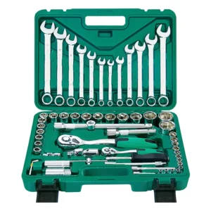 High Quality Socket Wrench Sets Tools Auto Repair Tools Box With 72T Rachet Wrench and Spanner