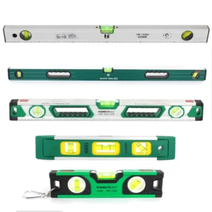 High Quality Spirit Bubble Level 300mm 1000mm Shock Resistant Aluminum Alloy Magnetic Mini Spirit Level