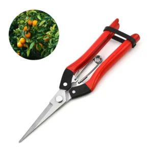 High Quality Stainless Steel DIY Ergonomic Garden Fruit Pruner Shear for Tree Cutting OEM Garden Accessories
