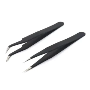 High Quality Stainless Steel Fine Point Tweezers Universal Use Made in China