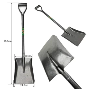 High Quality Steel D Handle Outdoor Off Road Garden Spade Shovels With Handle for Garden Camping Hiking