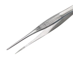 High Quality Universal 304 Stainless Steel 10cm Straight Tweezers