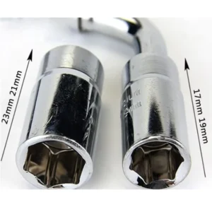 High Quality Wrench Flexible Unfold L Shape Socket Wrench With Spring