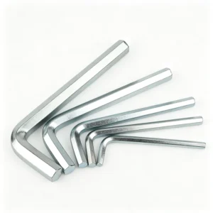 High Quality Zinc Plated Carbon Steel DIN 911 22A L Type Allen Key for Furniture 1.5mm 2mm 2.5mm 3mm 4mm 5mm 6mm