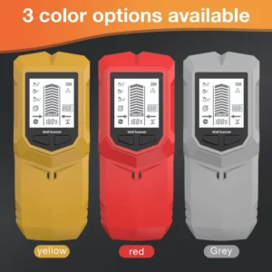 High Sensitivity HW 910 Multifunction AC Cable Wood Stud Finder Handheld Wall Detector Metal Stud Finder Wall Scanner