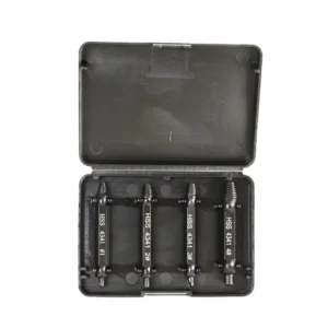 High Speed 4341 Steel Double Ended Set Broken Screw Extractor and Stripped Bolt Remover Double Ended Screw Extractor
