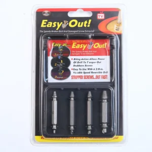 High Speed Steel 4341 Double Head Screw Extractor Tool Set Bolt Screw Remover for Reverse Thread Slippage Screw Gifts for Men