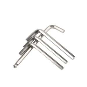 High Strength 1.5mm 19mm Stainless Steel Chrome Vanadium Alloy L Type Hex Key Hex Key Set Metric Hex Key Set