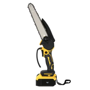 High Work Efficiency 21v Rechargeable Chainsaw Portable Chainsaw for Cutting Wood
