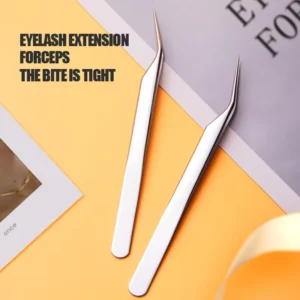 High precision Eagle beak Eyelash Tweezers for Beginners in False Eyelash Grafting
