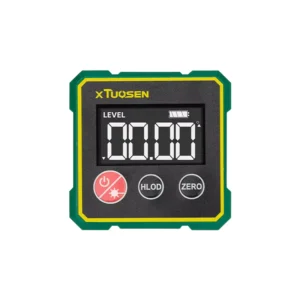 High-precision Industrial DIY Grade Metal Red Laser Digital Display Inclinometer Slope Ruler Level Function Self-leveling 3mm
