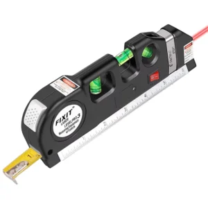 High precision Measurement Cross Line Ruler Spirit Laser Level Professional Multi function Red Laser Level Spirit Level