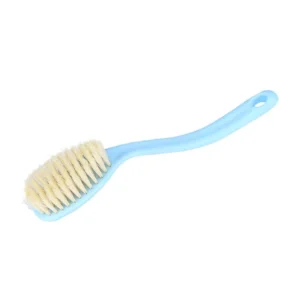 Home Creative Curved Handle Cleaning Brush Soft Bristle Shoe Brush Laundry Stain Removal Long Handle Shoe Brush Plastic