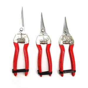Home Garden Yard 6″ 7″ 8″ Pruning Grape Clipper Stainless Long Straight Curved Hand Pruning Shear Pruners