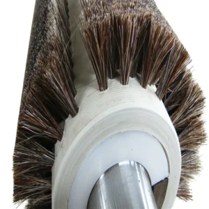 Horse Hair Bristle Cylindrical Roller Brush for Fruit Waxing