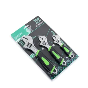 Household Efficient Adjustable Wrench Set Adjustable Opening Quick Response Effort-saving Design for Daily Repair