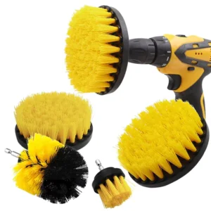 Household Industrial DIY pp Car Tire Cleaning Brush with Electric Drill Compatible for Rust Paint Removal