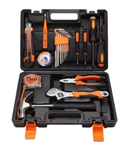 Household Multifunctional Carbon Steel Hand Tool Set OEM Option Auto Repair Carpenter Use 1 4in Socket