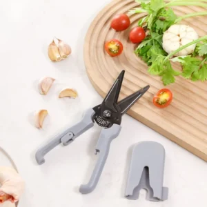 Household Shears Heavy duty Scissors for Chicken Bone Kitchen Fish Killing Tool Multi Functional Magnetic Scissor