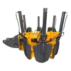 Hydraulic Tree Shovel Excavator Tree Spade Transplanter with Gear Core Components High Digging Power