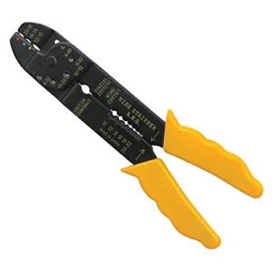 Ignition Terminal Crimper Cable Wire Stripper Cutter Plier 20 Terminals