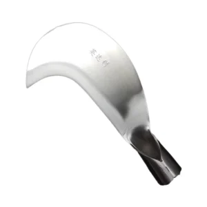 Indali Silvery Steel Forging Lawn Mower Blade Agricultural Sickle 240mm Chromium Steel Handle Gardening Tools