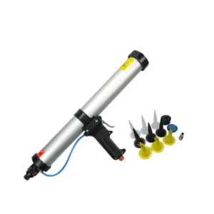 Industrial 600ML Caulking Gun with Soft Glue and Sausage Type Handle Pneumatic and Manual Air Power for Construction