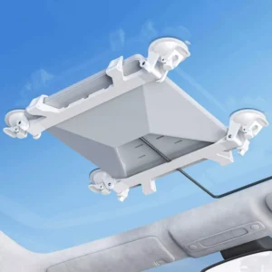 Industrial ABS Suction Cup Stand for Starlink Mini Satellite Dish Kit Secure Vacuum Roof Mounting Bracket