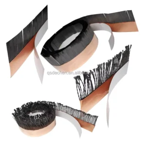 Industrial Anti-Static Carbon Fiber Strip Brush for Printing Press Textile Machinery