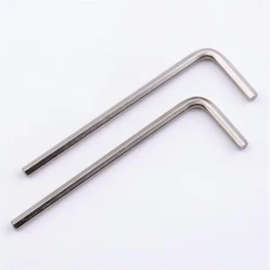 Industrial Carbon Steel Metric Hexagon Socket Screw Wrench 8mm 24mm L Shaped Square Hex Allen Key