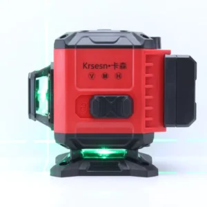 Industrial DIY 12-dot Line 3D Blue Laser Level Self-leveling 360 Horizontal Vertical Mini Pocket 12cm Li-Ion Battery
