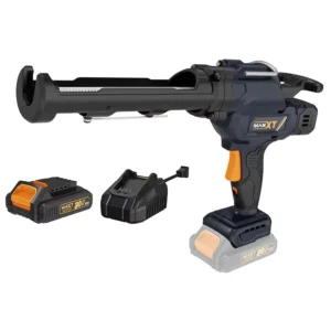 Industrial DIY Grade 18V Cordless Caulk Gun 2500N 20V Silicone Gun Non Drip Feature 18V Cordless Caulking Gun