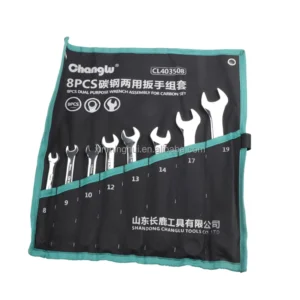 Industrial DIY Grade Carbon Steel Double Open End Torque Wrench Spanner CL410706 Auto Repair Tool