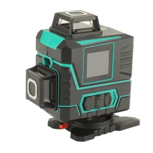 Industrial & DIY Grade Green Beam Cross Line 4-Dot Laser Level Tripod with Self-Leveling Pulse Mode for Picture Hanging Tiling