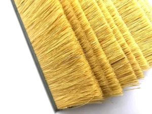Industrial DIY OEM Wood Polishing Sander Paper Sisal Strip Roller Brush with Plastic Bristle