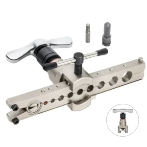 Industrial DIY Pipe Flaring Tool for Copper Brass and Aluminum Steel Eccentric Cutting Tool with Support Box Packing