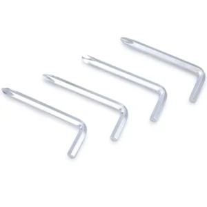 Industrial Galvanized Carbon Steel Metric 4mm 5mm 6mm L Type Phillips Hex Allen Key