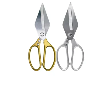 Industrial German Kitchen Scissors Household Stainless Steel Chicken Bone Killer Fish Barbecue Strong Multi Functional Scissors