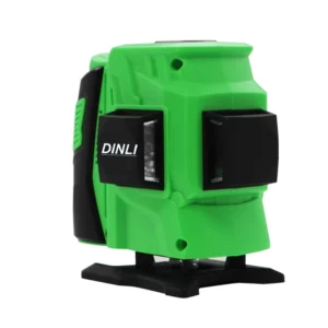 Industrial Grade 12 Line Green Laser Level 1mm Accuracy 3 Self Leveling 5 Dot Sound Alert Tile Slash Function Lithium Battery