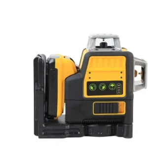 Industrial Grade 4D 360 Degree Green Laser Level 12 Line Wall Ground DIY Rechargeable Water Level Measuring Tool