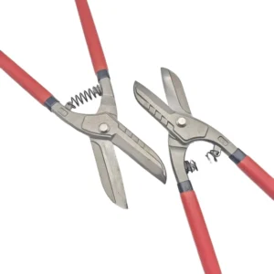 Industrial Grade 8/12 Inch Iron Sheet Scissors Labor Saving Spring Smooth Edge Sharp Steel Metal Scissor Shear for DIY Newly