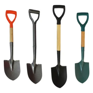 Industrial Grade Carbon Steel Spade Shovel with Handle Factory Direct Agricultural Tools for Farming