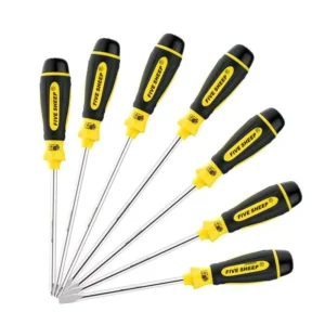 Industrial Grade Chrome CR V Steel Magnetic Screwdriver Kit Multi-Specification Slotted Phillips Plastic OEM Customizable