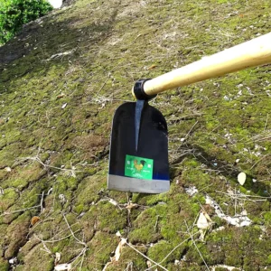 Industrial Grade Garden Hoe with Wooden Handle Rail Steel Farming Tools for Digging