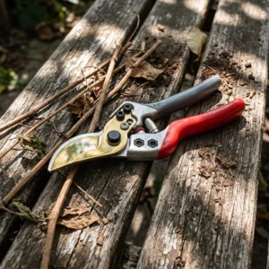Industrial Grade Garden Shears for Fruit Tree Vegetable Pruning Anti Slip Grip Steel Blade Thick Branch Pruning Tools