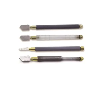 Industrial Grade Hand held Oil Filled Glass Cutter with Diamond Handle Metal Tool for Cutting Glass Tiles
