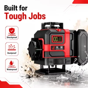 Industrial Grade High Accuracy Auto Self Leveling Laser Level for Large Scale Construction Engineering Site Floor Leveling