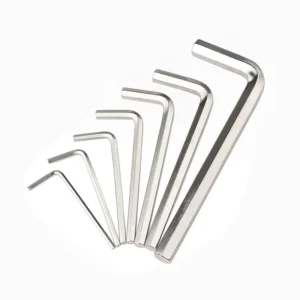 Industrial Grade High Strength Hexagonal Metric Hexagon Rainbow Color Allen Wrench Key Set